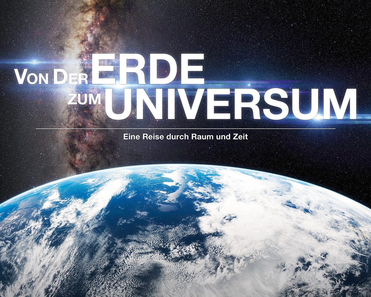 “From Earth to the Universe” poster